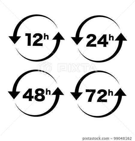 time icon set 99048162