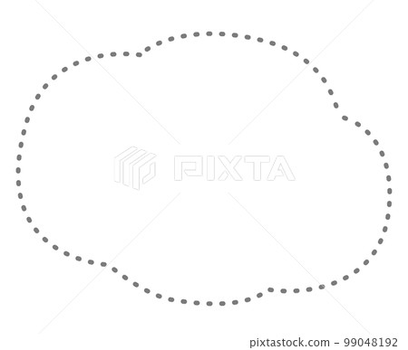 Speech bubble, cloud, tenten, idea, frame, moyamoya 99048192