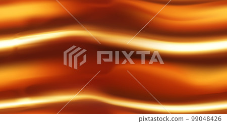 Golden abstract seamless pattern with horizontal waves Golden abstract seamless pattern with horizontal waves 99048426