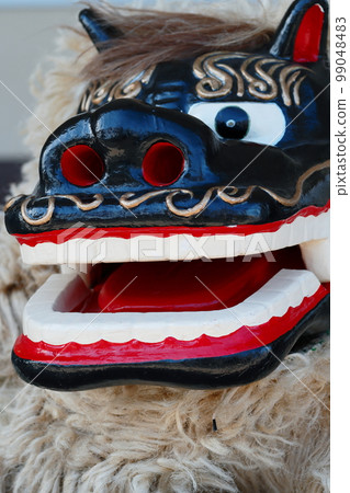 Ryukyu lion dance lion head 99048483