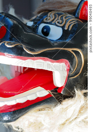 Ryukyu lion dance lion head 99048493