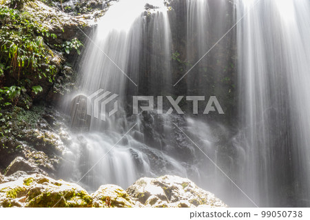 佐用町的飛龍瀑布水量豐富 99050738