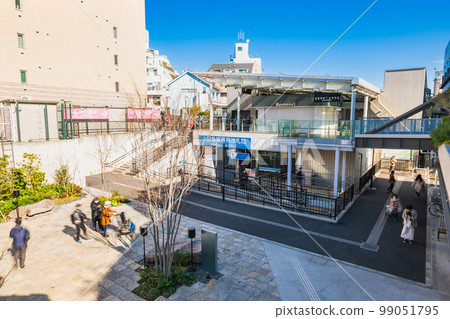 東京下北澤站南口 東京下北澤站南口 99051795