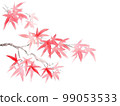 Red autumn leaves 99053533