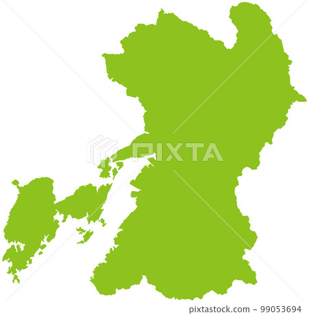 熊本熊本縣地圖 99053694