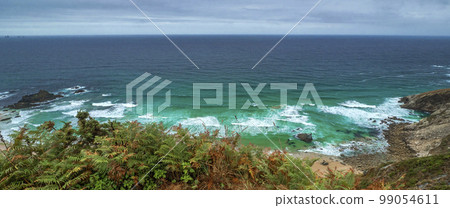 Seascape from Pena Furada Viewpoint, Ortigueira, Spain 99054611