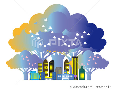 Beautiful streets and scenery of life 99054612