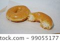 cut glazed donuts 99055177
