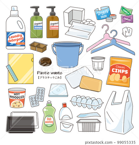 塑料廢物 99055335