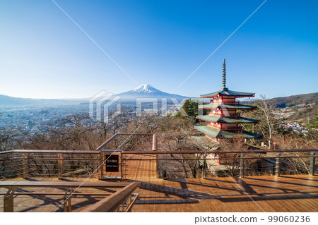 "Yamanashi Prefecture" Arakurayama Sengen Park "Observation Deck" "Yamanashi Prefecture" Arakurayama Sengen Park "Observation Deck" 99060236