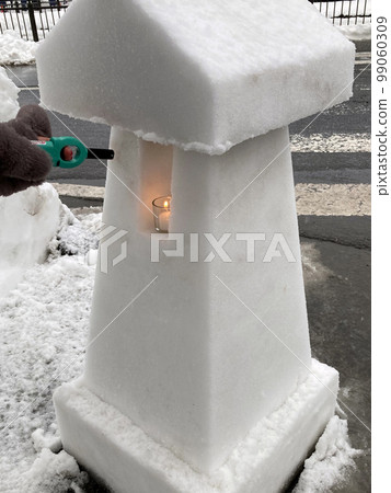 Echizen Ono Winter Story Lighting of Yukimi Lantern (Ono City, Fukui Prefecture) 99060309