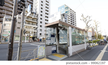 東京地鐵日比谷線入谷站入口 99062197