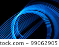 Abstract neon lights glow and flash effect. Background with flying design elements. 99062905