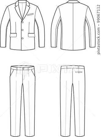Men's jacket and pants Men's jacket and pants 99067112