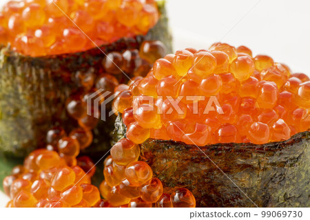 Ikura Gunkan: Delicious Ikura Gunkan Gunkan Roll Ikura Gunkan: Delicious Ikura Gunkan Gunkan Roll 99069730