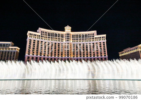 Night view of Las Vegas Night view of Las Vegas 99070186