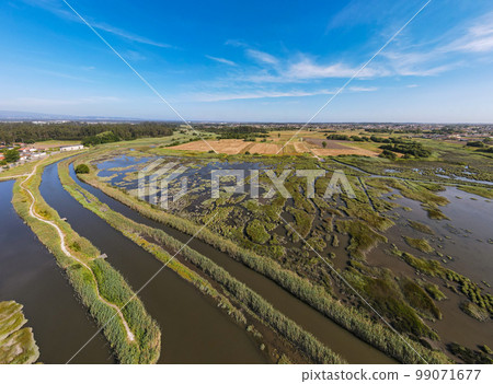 Aerial View of Ribeira do Mourao Aerial View of Ribeira do Mourao 99071677