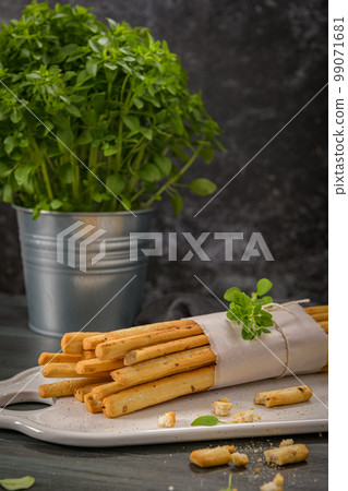 Grissini bread sticks Grissini bread sticks 99071681