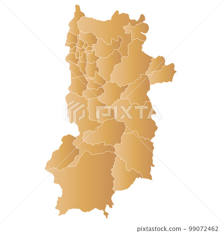 Nara prefecture and municipalities map 99072462