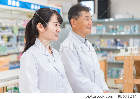 Pharmacists working in pharmacies, hospitals, and drug stores (prescriptions, medicines, supplements) 99073284