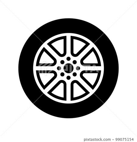 tire icon 99075154