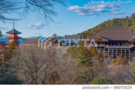 京都清水寺風景 京都清水寺風景 99075829