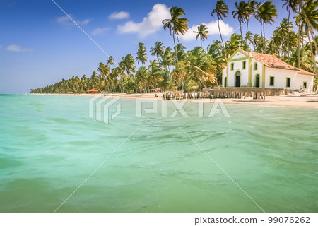 Carneiros Beach and Chapel in Pernambuco, Northeastern Brazil, South America Carneiros Beach and Chapel in Pernambuco, Northeastern Brazil, South America 99076262