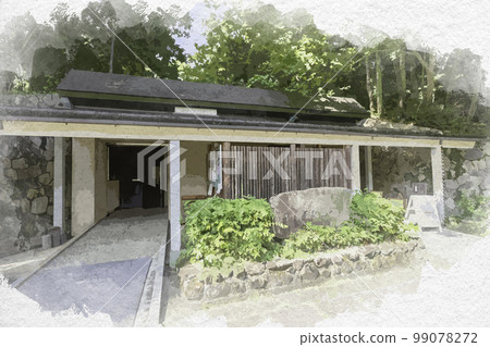 Watercolor-style Takamatsuzuka Mural Museum, Asuka Village, Nara Prefecture Watercolor-style Takamatsuzuka Mural Museum, Asuka Village, Nara Prefecture 99078272