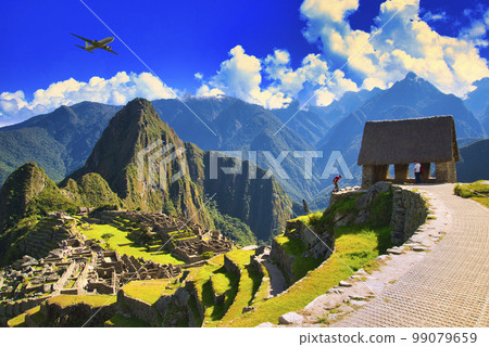 欣賞印加帝國浮城馬丘比丘遺址的絕佳景色 欣賞印加帝國浮城馬丘比丘遺址的絕佳景色 99079659