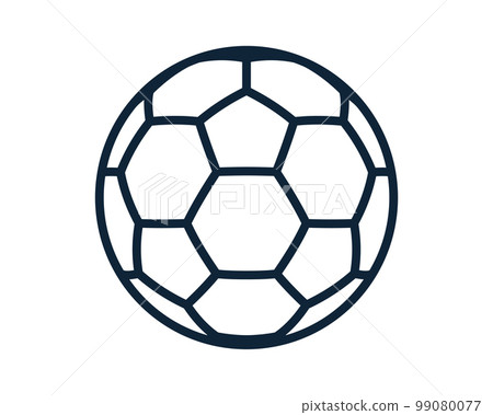 Soccer ball icon. Football game ball icons Soccer ball icon. Football game ball icons 99080077