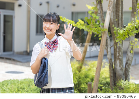 Female student portrait photography cooperation: Japanese language school attached to Chuo Institute of Technology 99080469