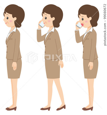 Sideways Suit Female 2-1 99080672