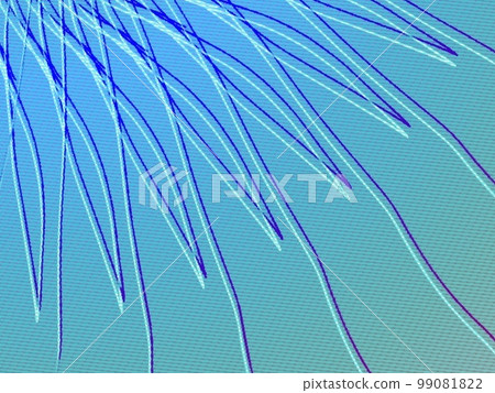 Abstract painting of plant leaves 99081822