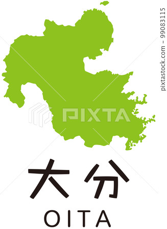 大分縣地圖 99083115