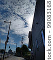Sky and clouds in Osaka city on an autumn day 99083168