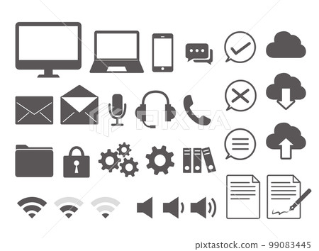 業務圖標集 業務圖標集 99083445