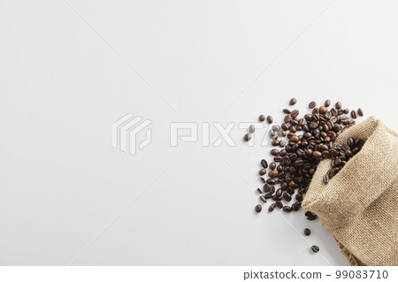 Coffee brewed from freshly roasted beans Coffee brewed from freshly roasted beans 99083710