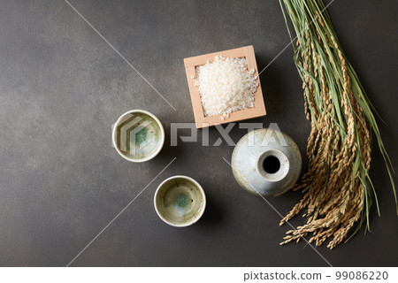 Japanese sake image Japanese sake image 99086220