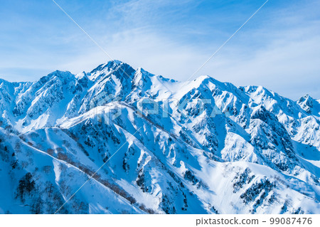 Winter Tomi Ridge Trekking: View of Mt. Goryu 99087476
