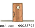antique stylish door 99088792