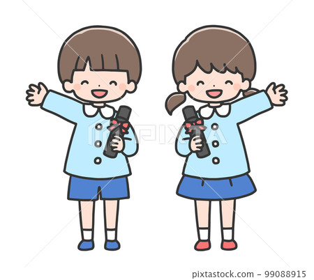 Graduation ceremony boys and girls 99088915