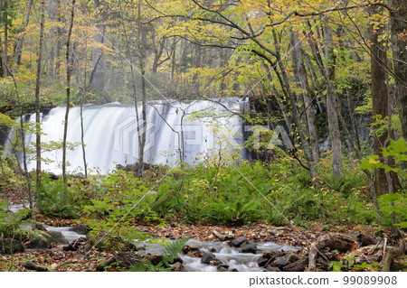 A dynamic waterfall (Choshi Otaki, Oirase Stream, Towada City, Aomori Prefecture) A dynamic waterfall (Choshi Otaki, Oirase Stream, Towada City, Aomori Prefecture) 99089908