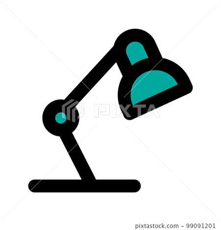Table lamp icon line isolated on white background. Black flat thin icon on modern outline style. Linear symbol and editable stroke. Simple and pixel perfect stroke vector illustration Table lamp icon line isolated on white background. Black flat thin icon on modern outline style. Linear symbol and editable stroke. Simple and pixel perfect stroke vector illustration 99091201