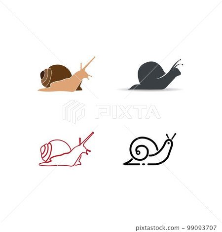 Snail icon Snail icon 99093707