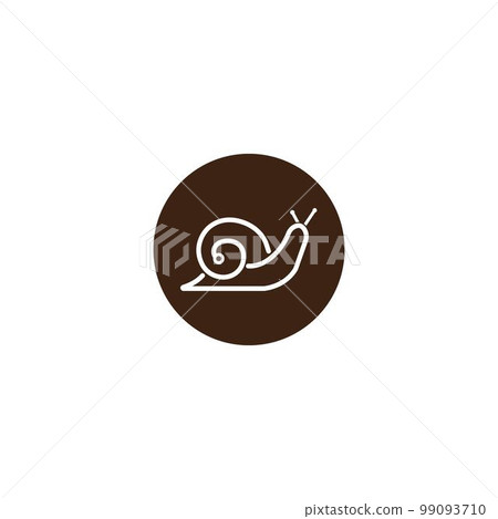 Snail icon 99093710