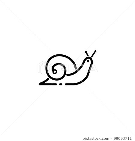 Snail icon Snail icon 99093711