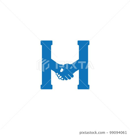 Hand shake logo 99094061