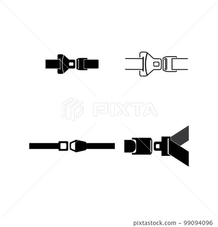 Seatbelt icon Seatbelt icon 99094096