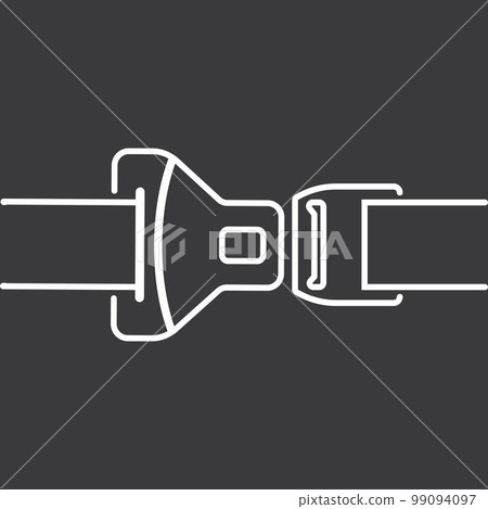 Seatbelt icon 99094097