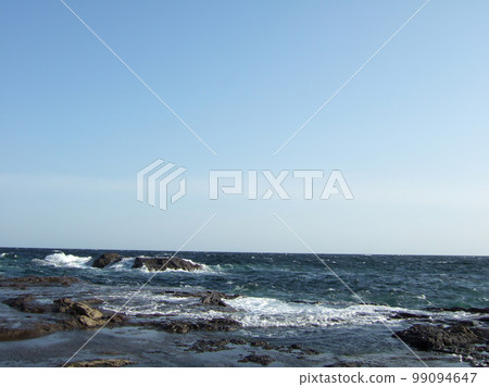 湘南海灘。江之島。 湘南海灘。江之島。 99094647
